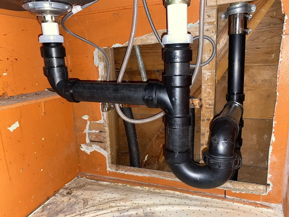 Professional Pipe Bursting equipment and tools on the job in Bowdoinham